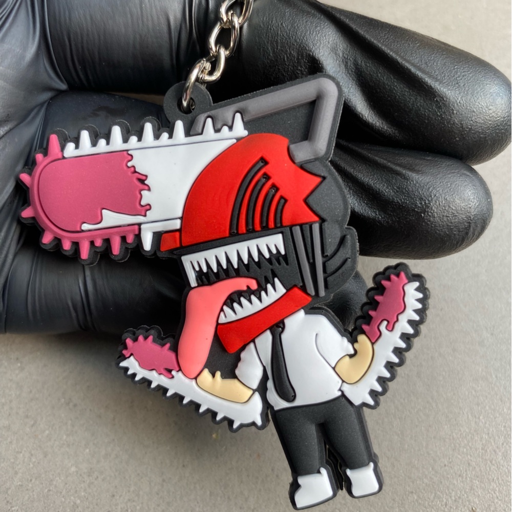 Chainsaw Man DENJI Keychain Cute Silicone Stylish Anime Fashion